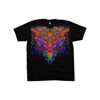 Thumbnail for Trippy Lion Black T-Shirt