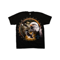 Thumbnail for Eagle Dreamcatcher Black T-Shirt