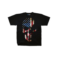 Thumbnail for American Skull Black T-Shirt