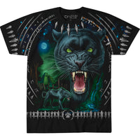 Thumbnail for Tribal Panther Black T-Shirt