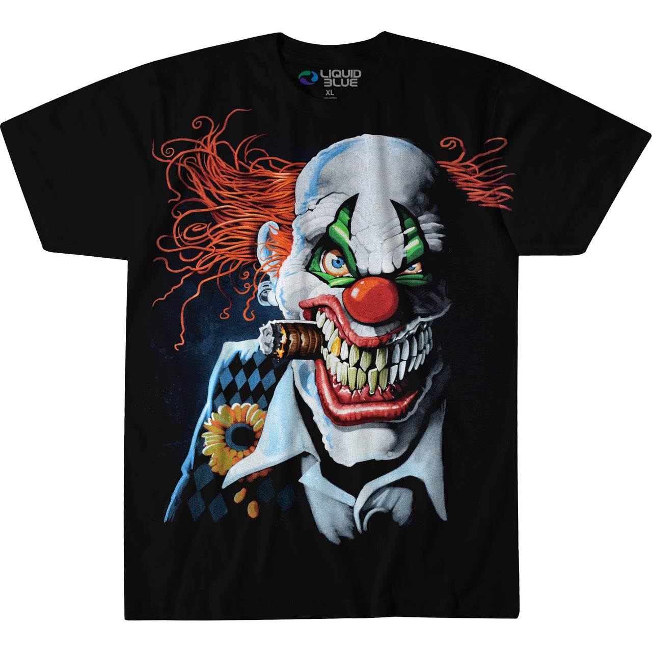 Joker Clown Black T-Shirt