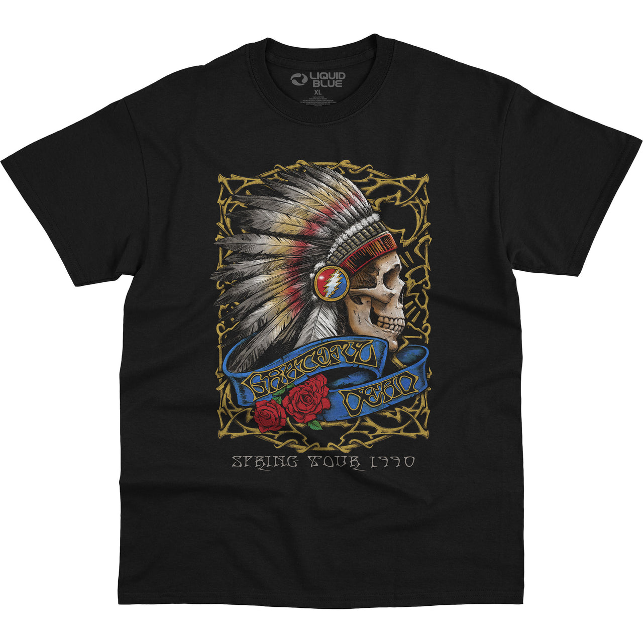 Spring Tour '90 Black T-Shirt