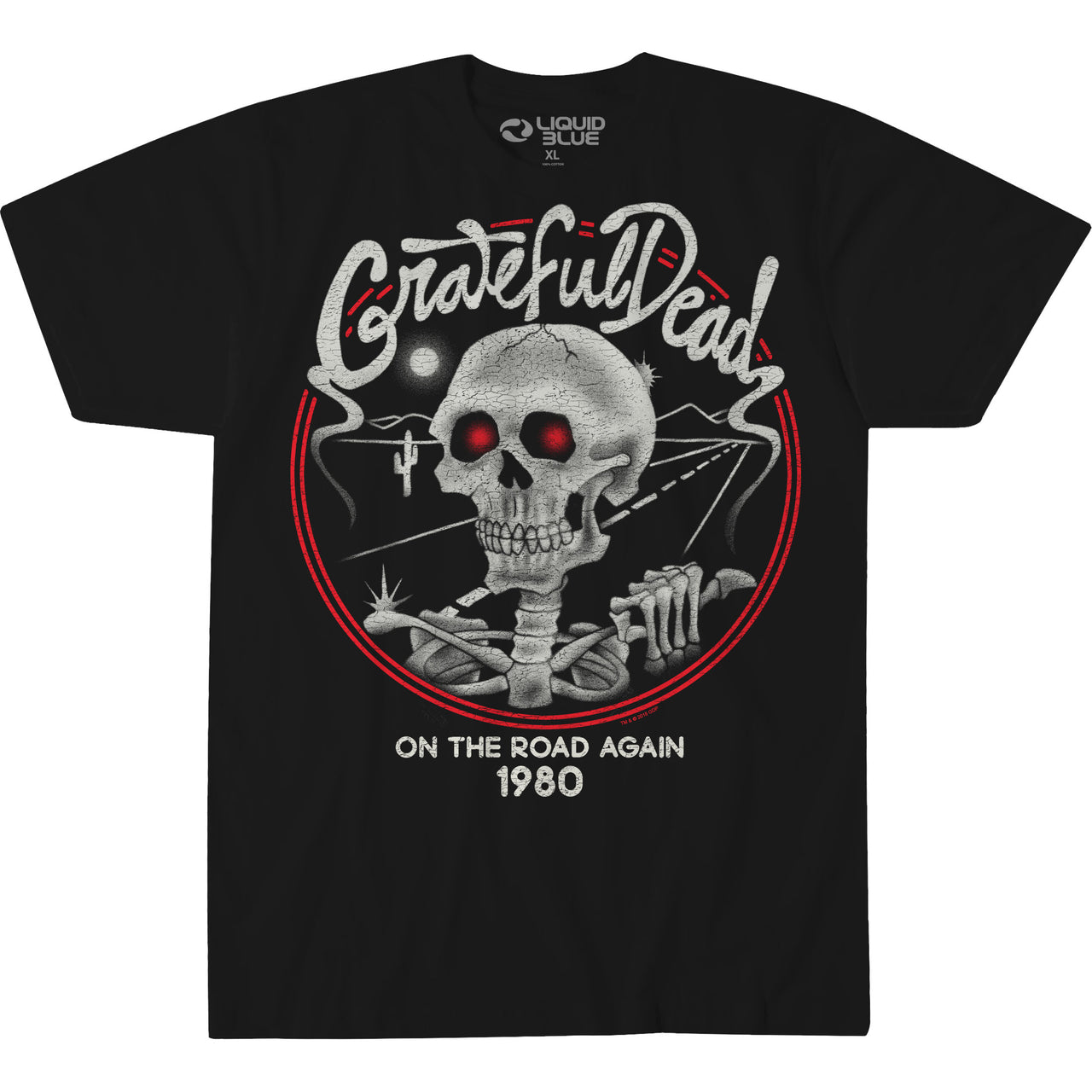 On The Road Again Black T-Shirt