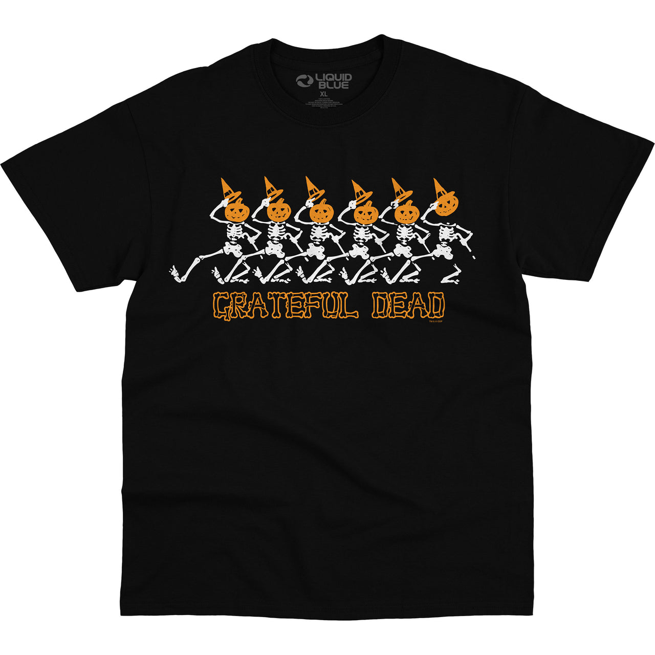 Pumpkin Skellys Black T-Shirt