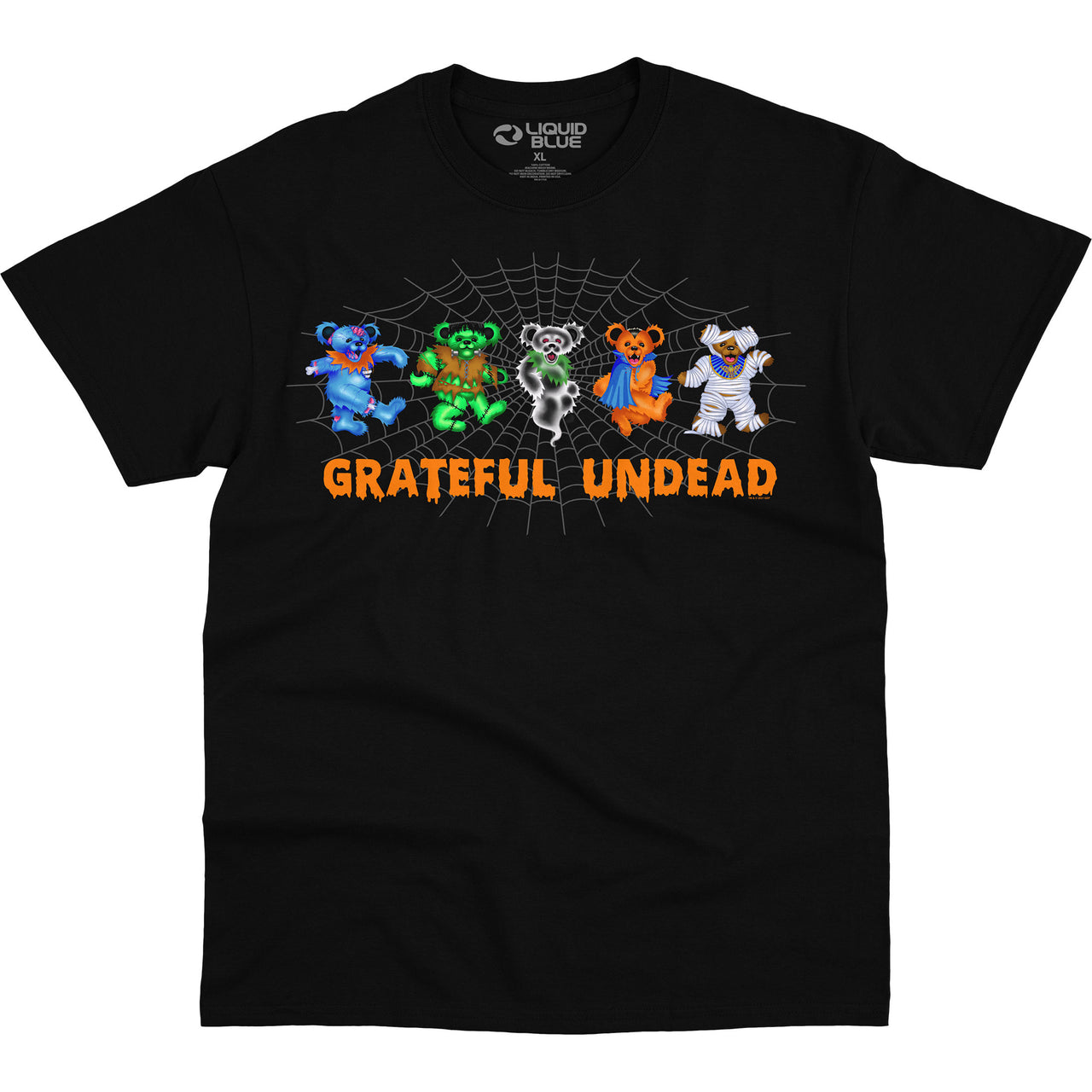 Undead Bears Black T-Shirt