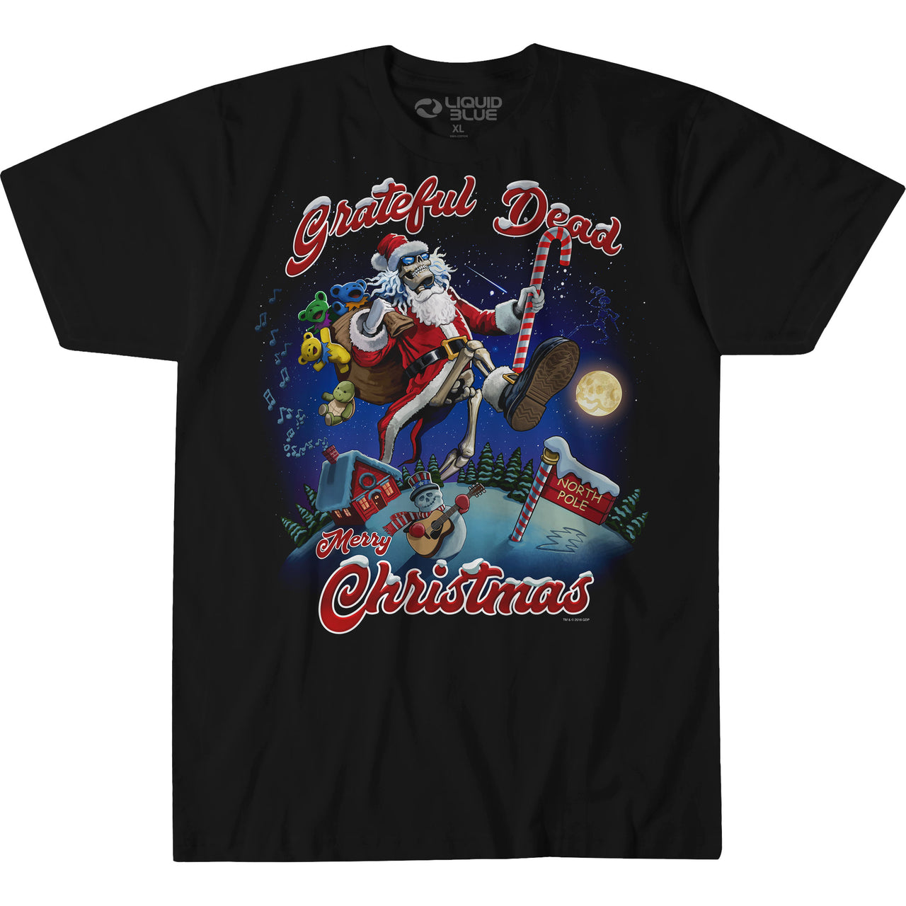 High Steppin Christmas Black T-Shirt