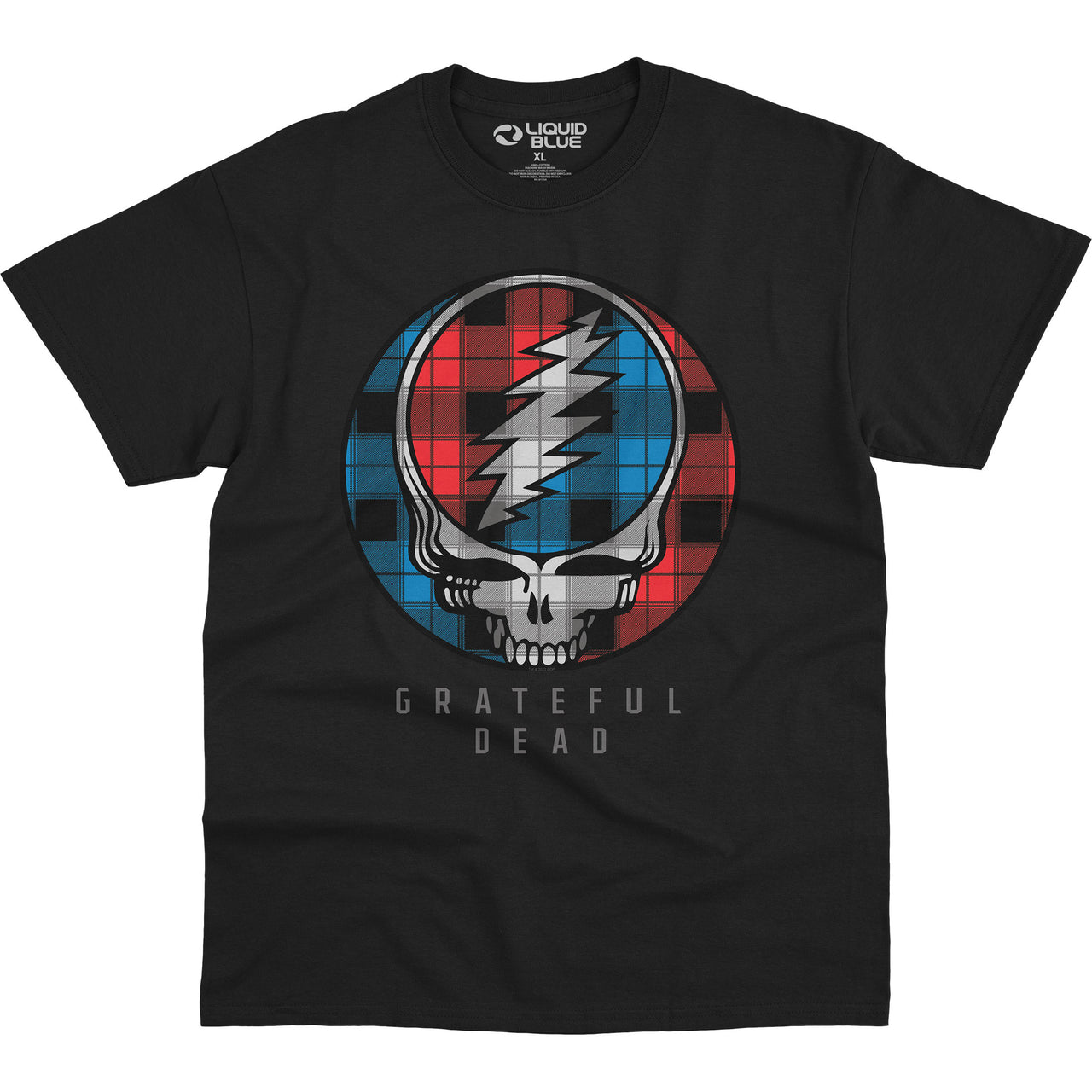 Steal Your Plaid Black T-Shirt