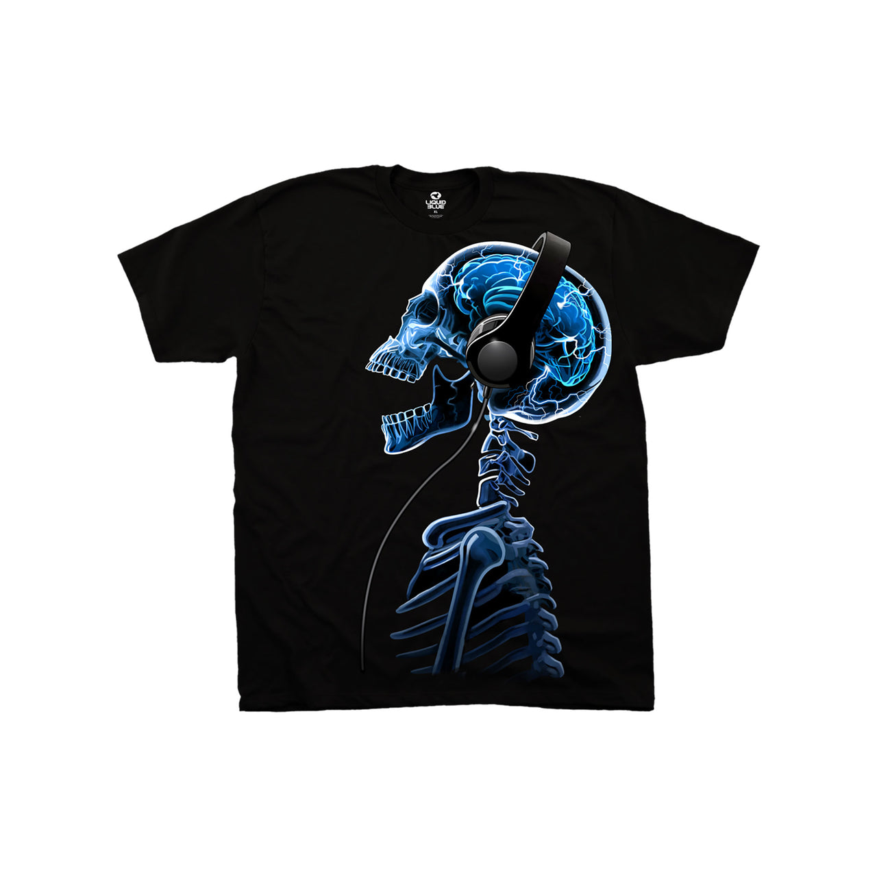 Skelephones Black T-Shirt