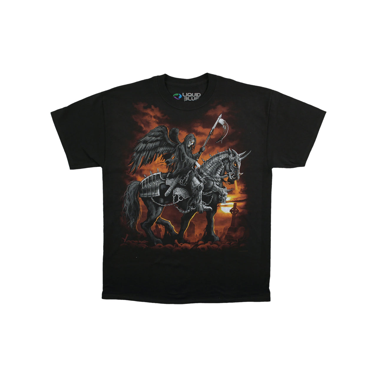 Reaper Horse Black T-Shirt