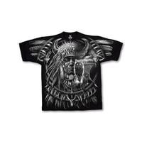 Thumbnail for Wolf Dreamcatcher Black T-Shirt