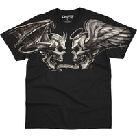 Thumbnail for Good And Evil Black T-Shirt