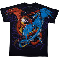 Thumbnail for Dueling Dragons Black T-Shirt