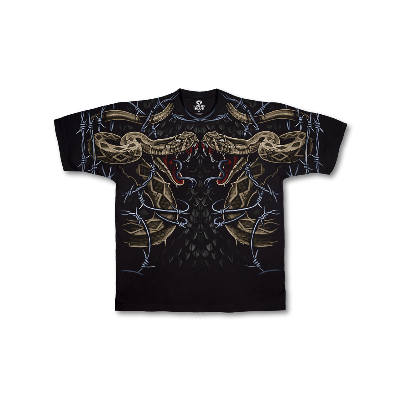Rattler Strike Black T-Shirt