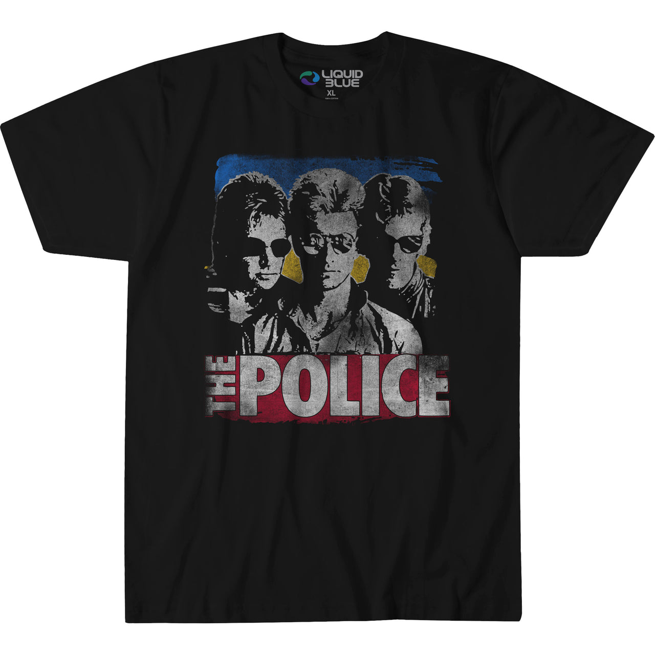 The Police Greatest Hits Black Athletic T-Shirt