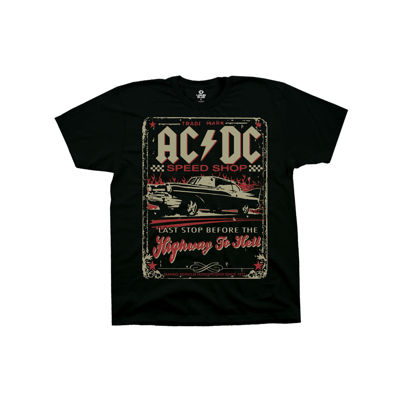 AC/DC Speedshop Black T-Shirt