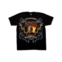 Thumbnail for Hells Bells Shield Black T-Shirt