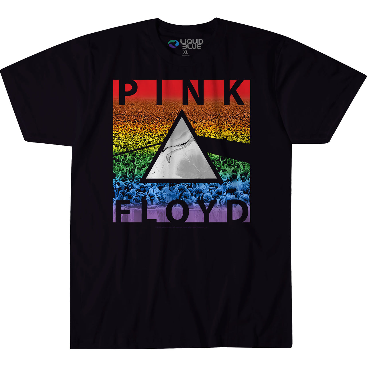 Rainbow Prism Black T-Shirt