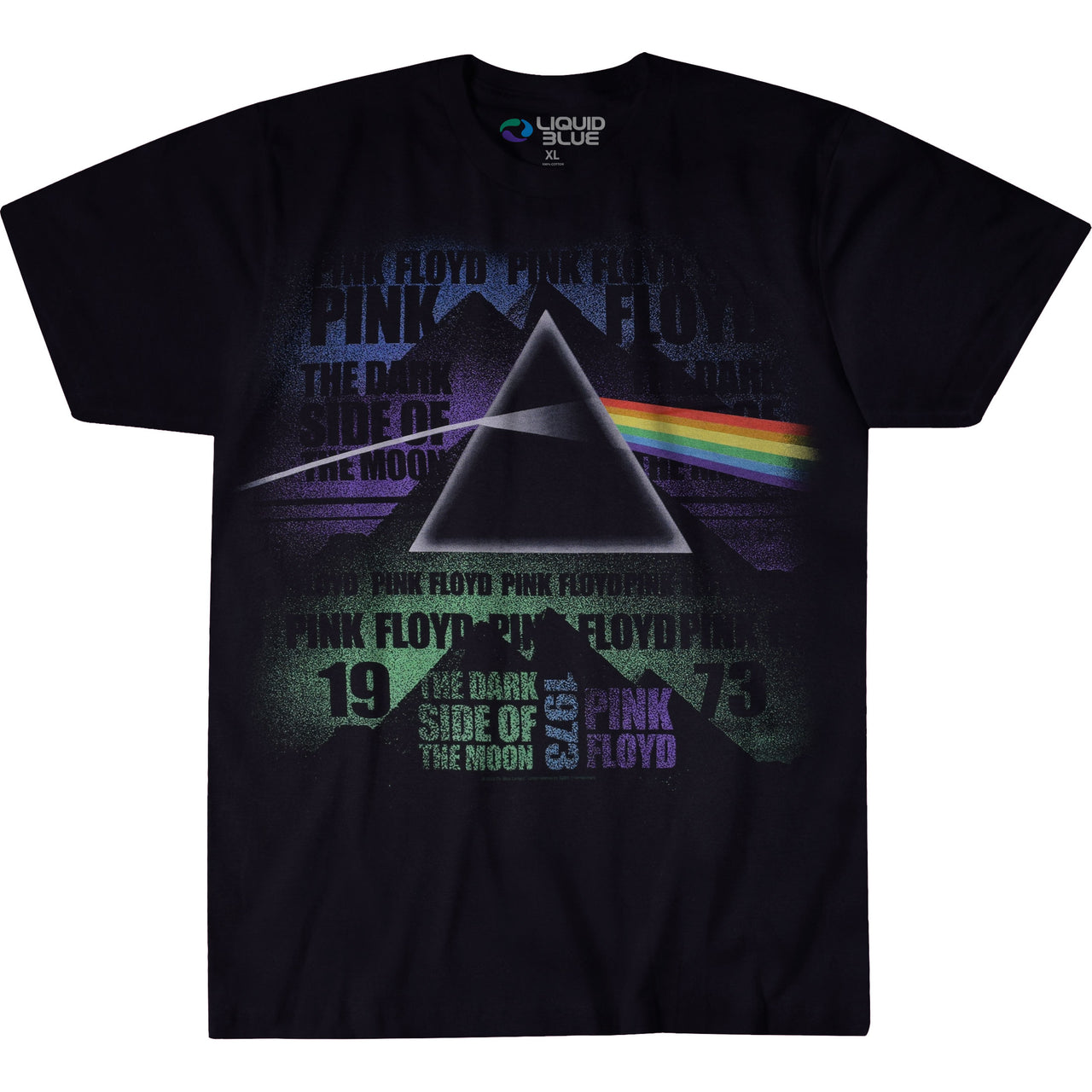 Dark Side Poster Black T-Shirt