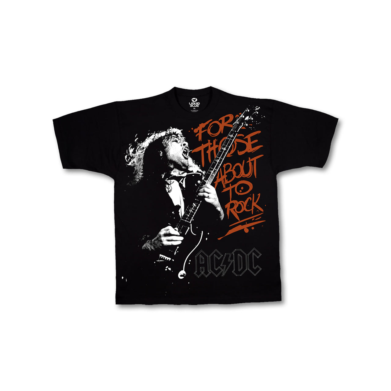 For Those About To Rock Black T-Shirt