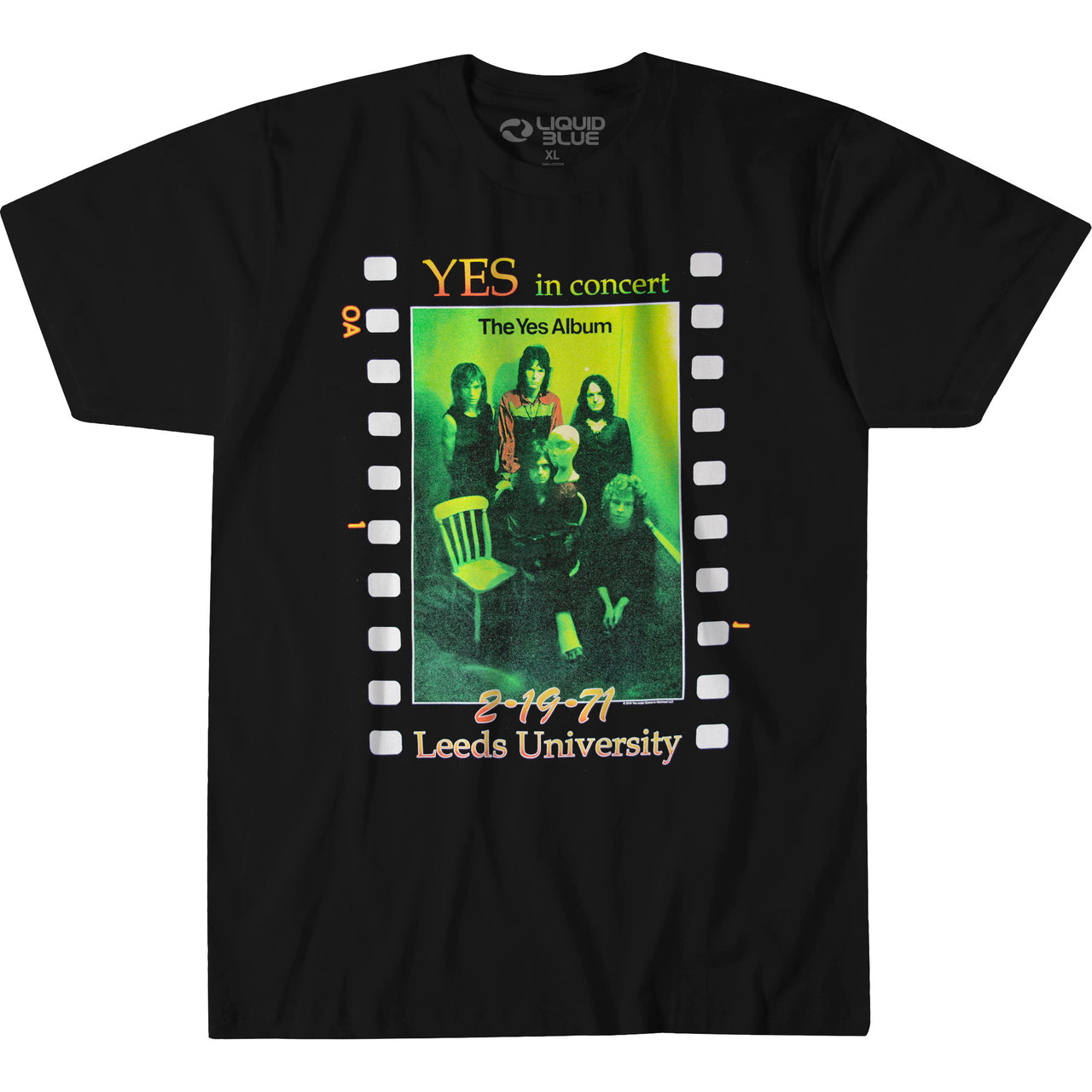 Live At Leeds Black Athletic T-Shirt