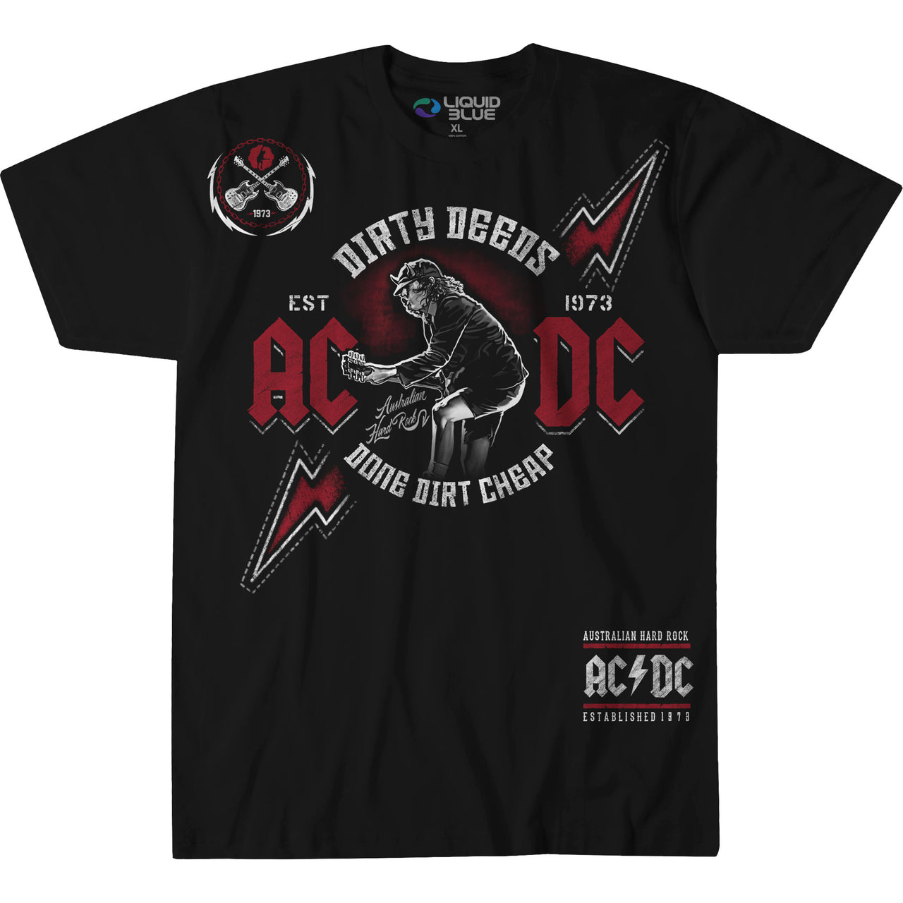 Australian Hard Rock Black T-Shirt