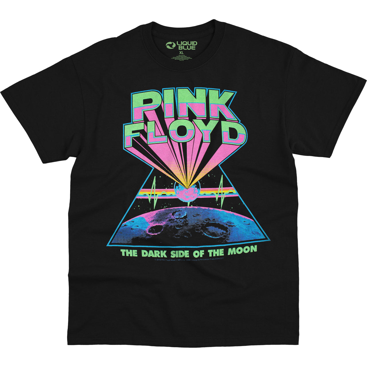 Dark Side Blacklight Black T-Shirt