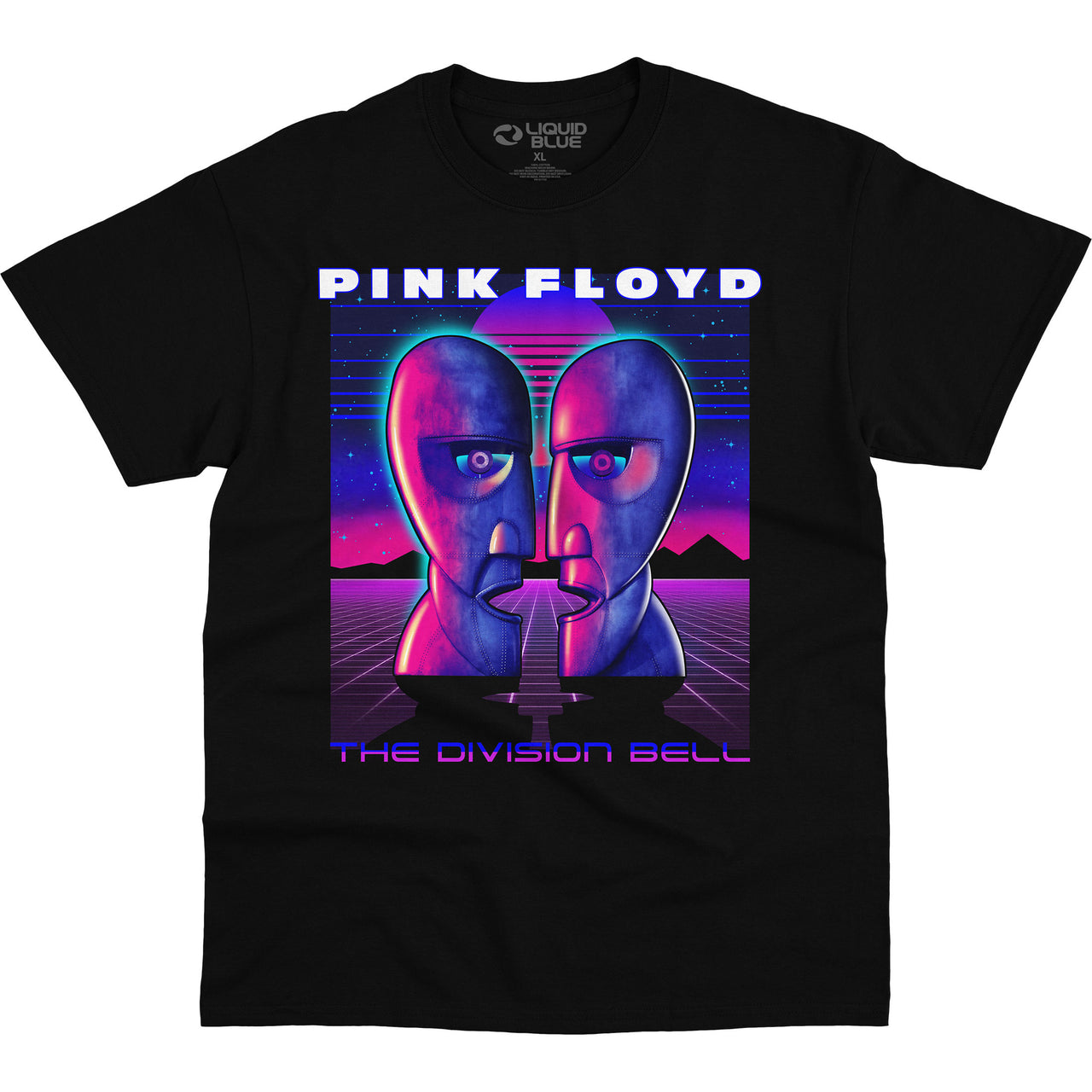 Division Bell Vaporwave Black T-Shirt