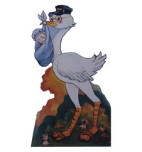 Thumbnail for Life-size Stork with Baby Boy Cardboard Cutout