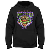 Thumbnail for Halloweed Skull Black Hoodie