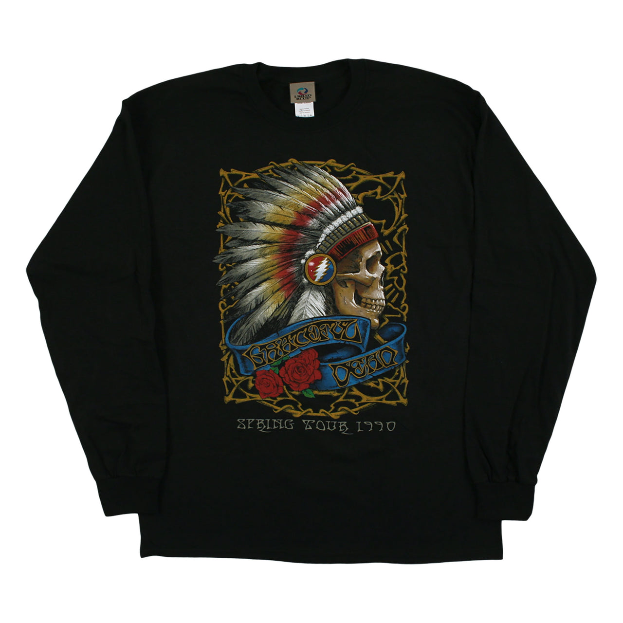 Spring Tour '90 Black Long Sleeve T-Shirt