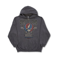 Thumbnail for American Music Hall Zipper Hoodie Grey