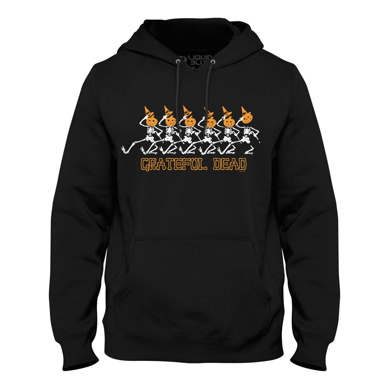 Pumpkin Skellys Black Hoodie