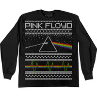 Thumbnail for Dark Side Xmas Sweater Black Long Sleeve T-Shirt