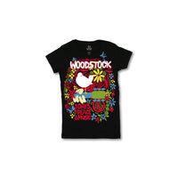 Thumbnail for Aquarian Exposition Juniors Long Length Black T-Shirt