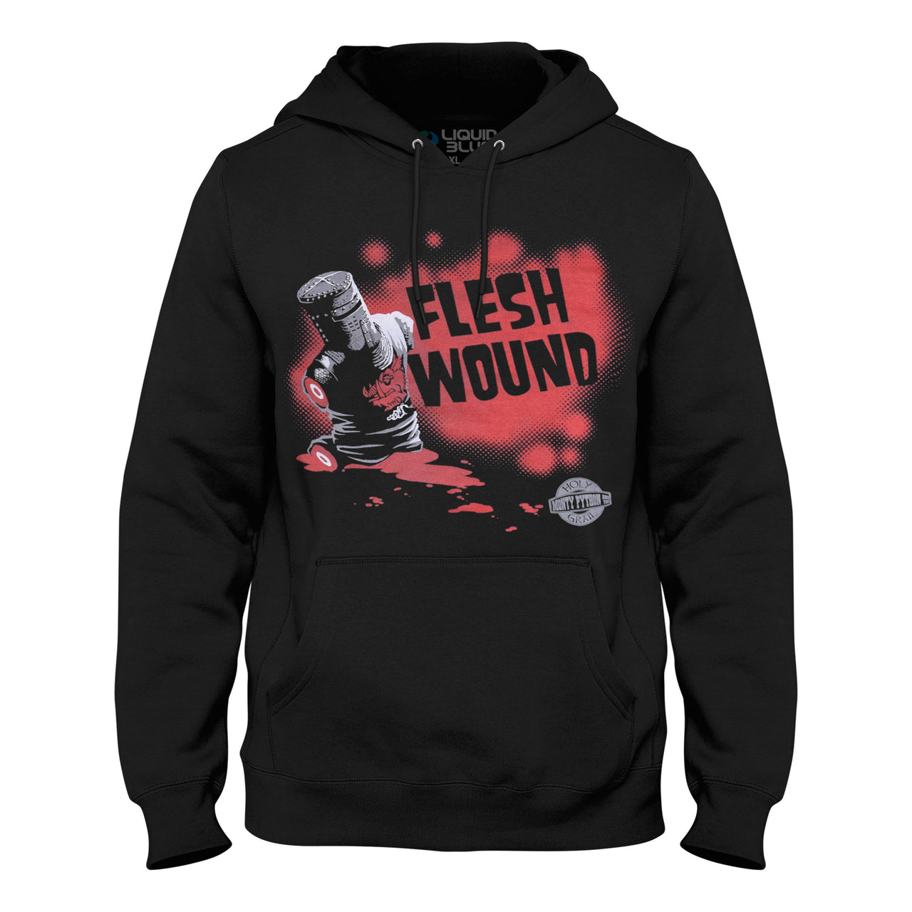 Flesh Wound Black Hoodie
