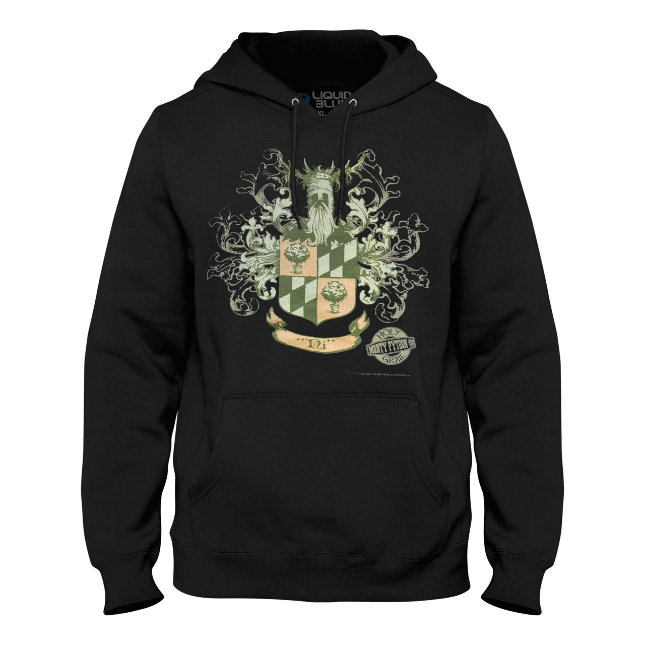 Knights of Ni Crest Black Hoodie