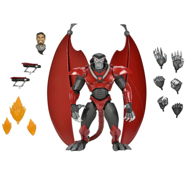 GARGOYLES- 7in SCALE ACTION FIGURE - ULTIMATE ARMORED DAVID XANATOS