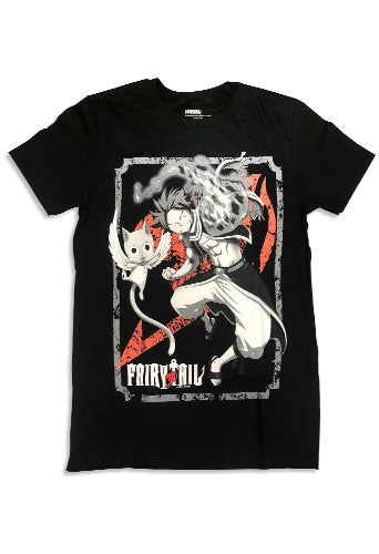 FAIRY TAIL S7 - NATSU & HAPPY MEN T-SHIRT