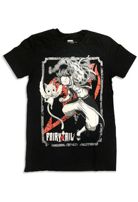 Thumbnail for FAIRY TAIL S7 - NATSU & HAPPY MEN T-SHIRT