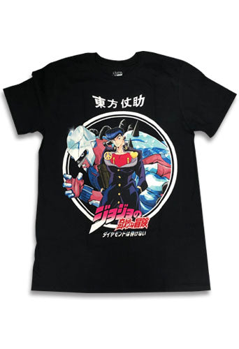 JOJO'S BIZARRE ADVANTURE DIAMOND IS UNBREAKABLE- JOSUKE & SHINING DIAMOND MEN T-SHIRT