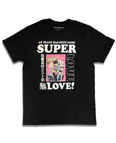 OURAN HIGH SCHOOL HOST CLUB- SUPER LOVE LOVE! MEN'S T-SHIRT