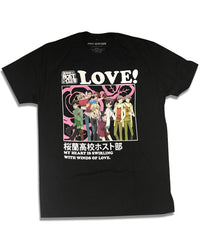 Thumbnail for OURAN HIGH SCHOOL HOST CLUB- WINDS OF LOVE MEN T-SHIRT