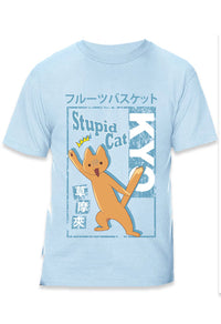 Thumbnail for FRUITS BASKET- STUPID CAT MEN T-SHIRT ..    ..