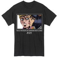 Thumbnail for JOJO'S BIZARRE ADVANTURE GOLDEN WIND- TASTE OF SOMEONE WHO'S LYING MEN T-SHIRT
