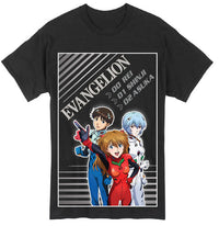 Thumbnail for EVANGELION NEW MOVIE - GROUP MEN T-SHIRT