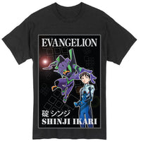 Thumbnail for EVANGELION NEW MOVIE - SHINJI IKARI MEN T-SHIRT