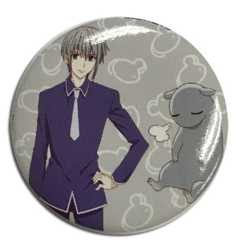 FRUITS BASKET- YUKI BUTTON 1.25"