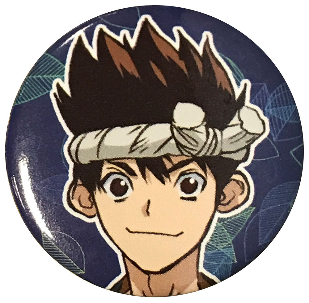 DR.STONE - CHROME BUTTON