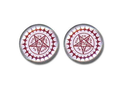BLACK BUTLER - PENTACLE EARRINGS