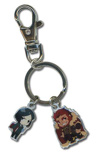 FATE/ZERO WAVER & RIDER METAL KEYCHAIN